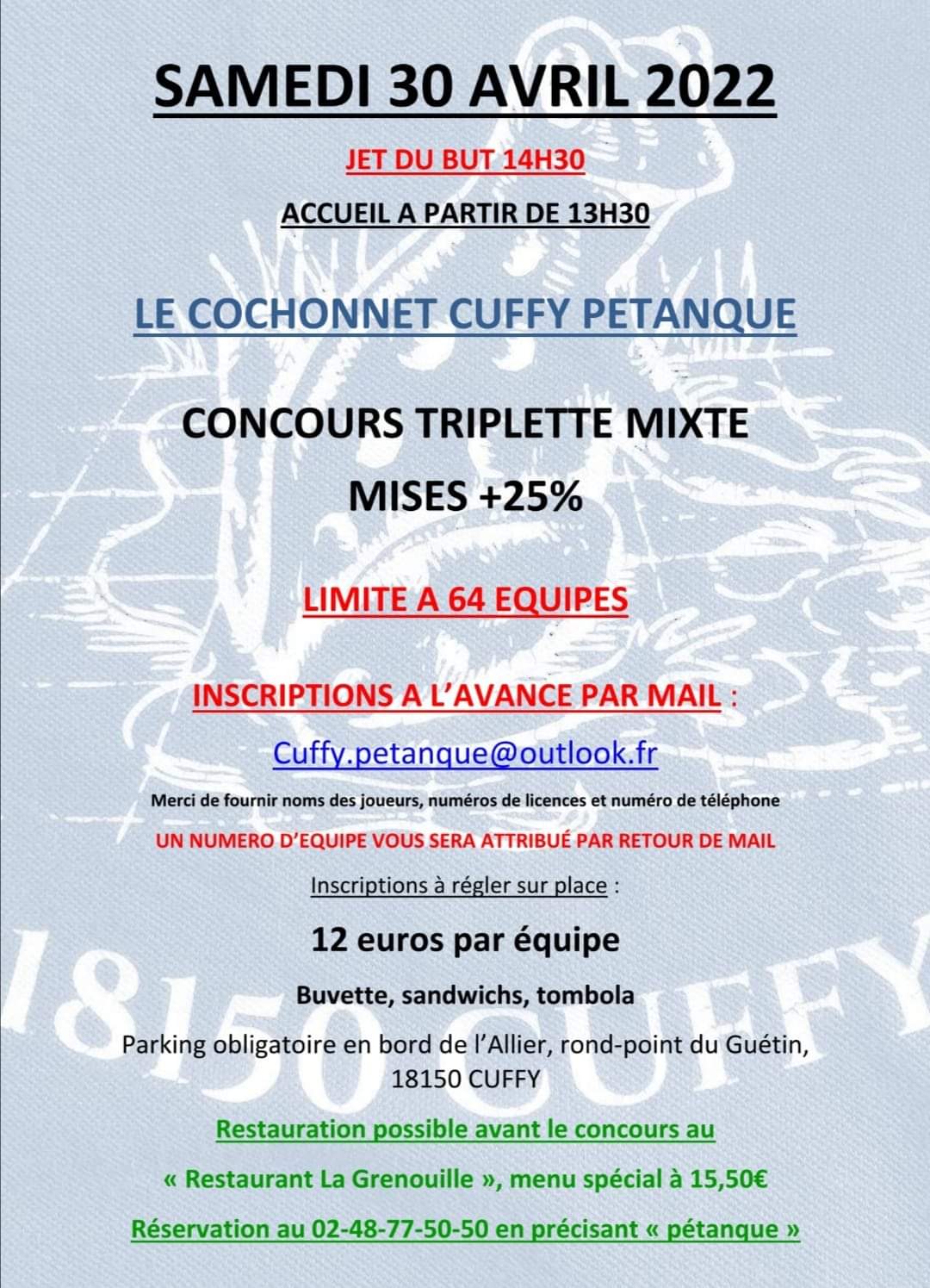 Triplette mixte Triplette mixte