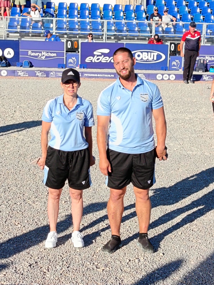 21 et 22/06/25          Championnat de France doublette mixte à Chalon/Saone