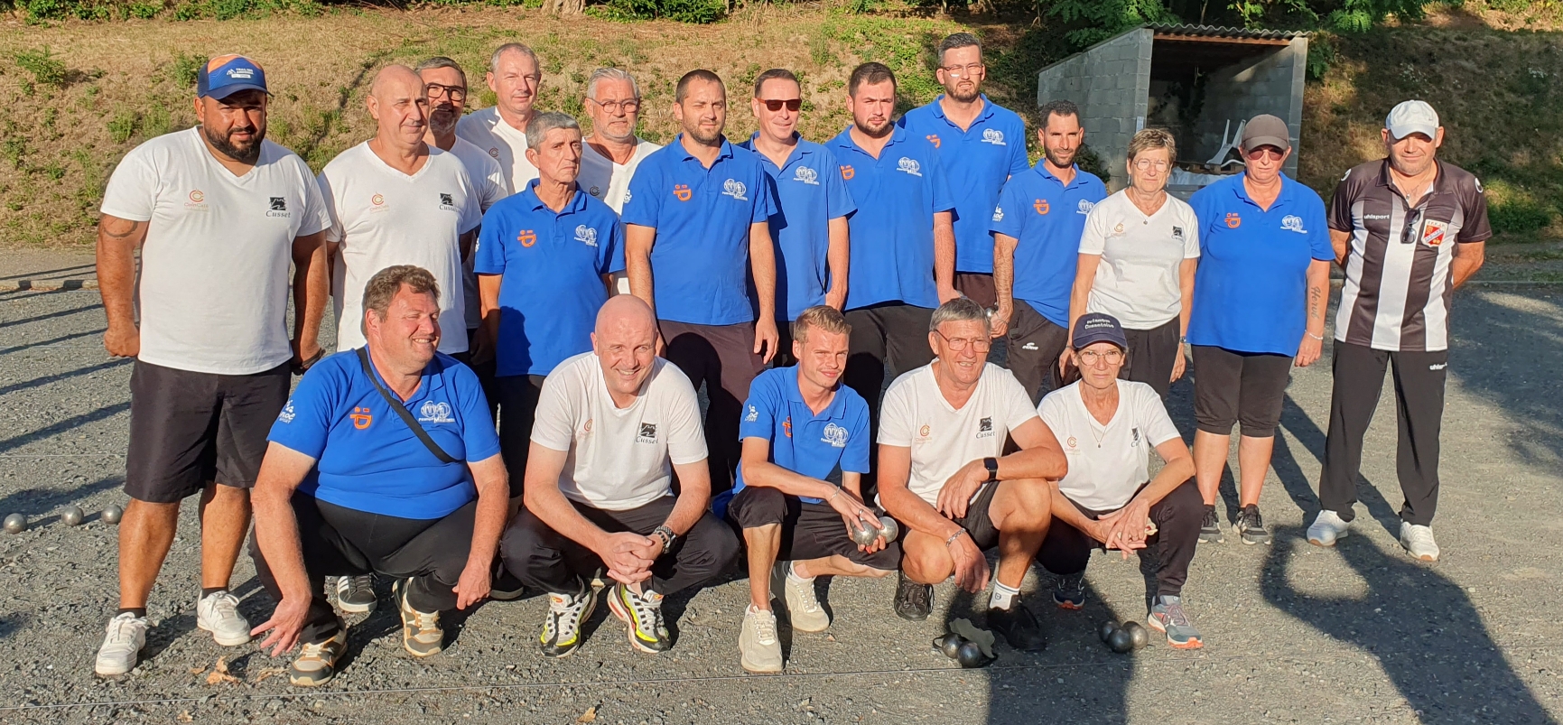 25/07/25  coupe de France 3ème tour: Cusset - Pétanque moulinoise