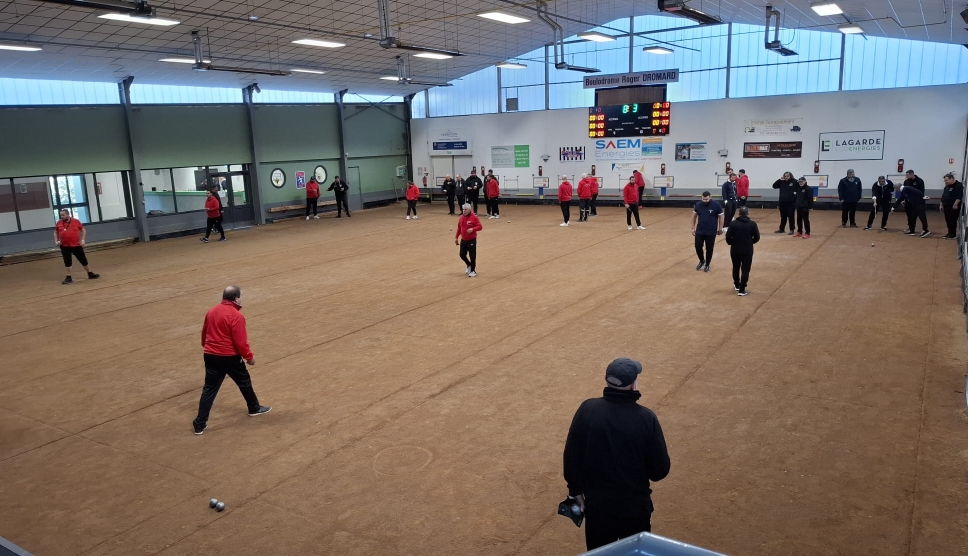 26/10/25.....CDC Provençal 1er tour au boulodrome de Cusset 26/10/25.....CDC Provençal 1er tour au boulodrome de Cusset