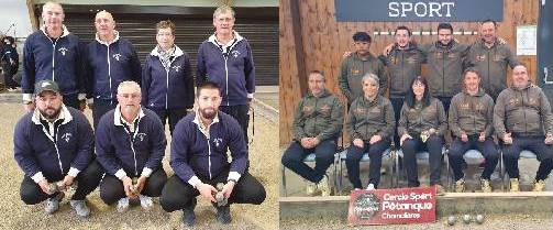 02/11/25   Coupe de France au boulodrome de Bellerive, contre Chamalières