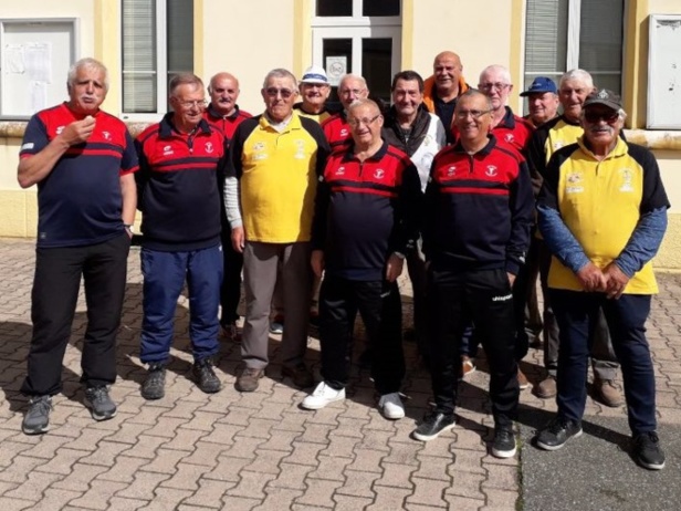 Les équipes de TRONGET et de DOMERAT Les équipes de TRONGET et de DOMERAT