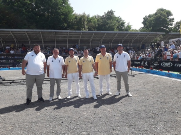 En demi-finale l'équipe de Domérat contre l'équipe de Montoro, Malbec et Sarrio En demi-finale l'équipe de Domérat contre l'équipe de Montoro, Malbec et Sarrio