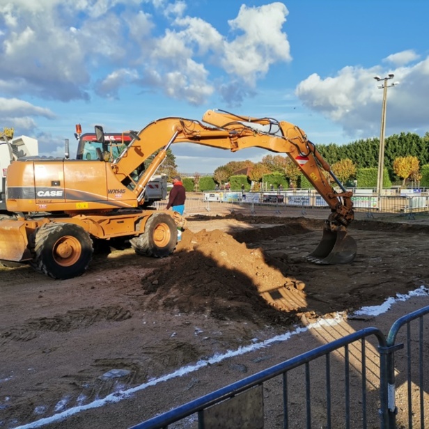 Les travaux débutent