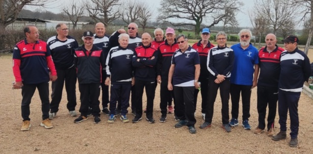 Les équipes de Domérat "A" et de Trévol "A" Les équipes de Domérat "A" et de Trévol "A"