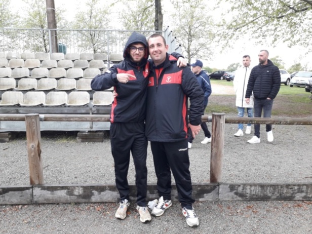 Enzo PINTO et Frédéric PAILHRET à YZEURE Enzo PINTO et Frédéric PAILHRET à YZEURE