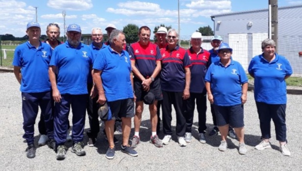 Les équipes de Trévol C et de Domérat C Les équipes de Trévol C et de Domérat C