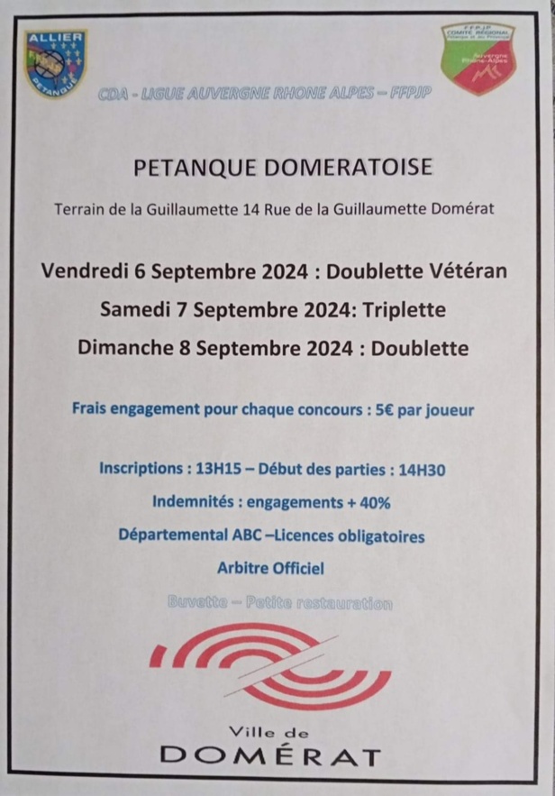 Concours sur les terrains de la Guillaumette Concours sur les terrains de la Guillaumette