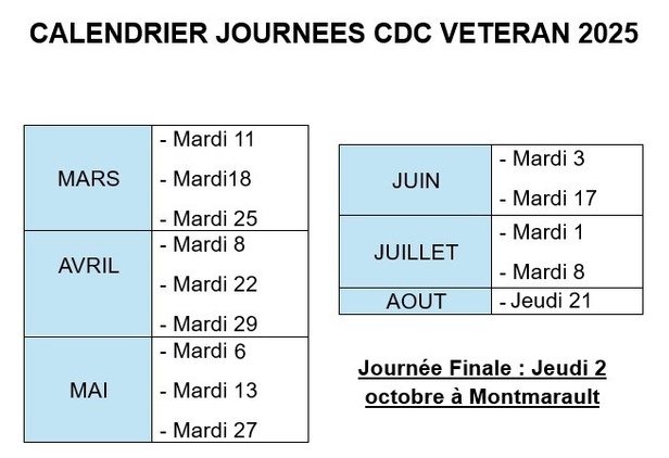 CDC Vétéran CDC Vétéran