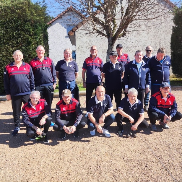 Les équipes de Cusset B et de Domérat B Les équipes de Cusset B et de Domérat B