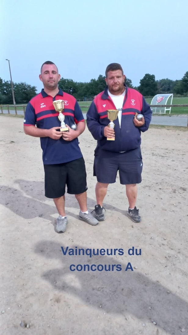 Frédéric Pailheret et David Laleuf Vainqueur du Régional de Lusigny