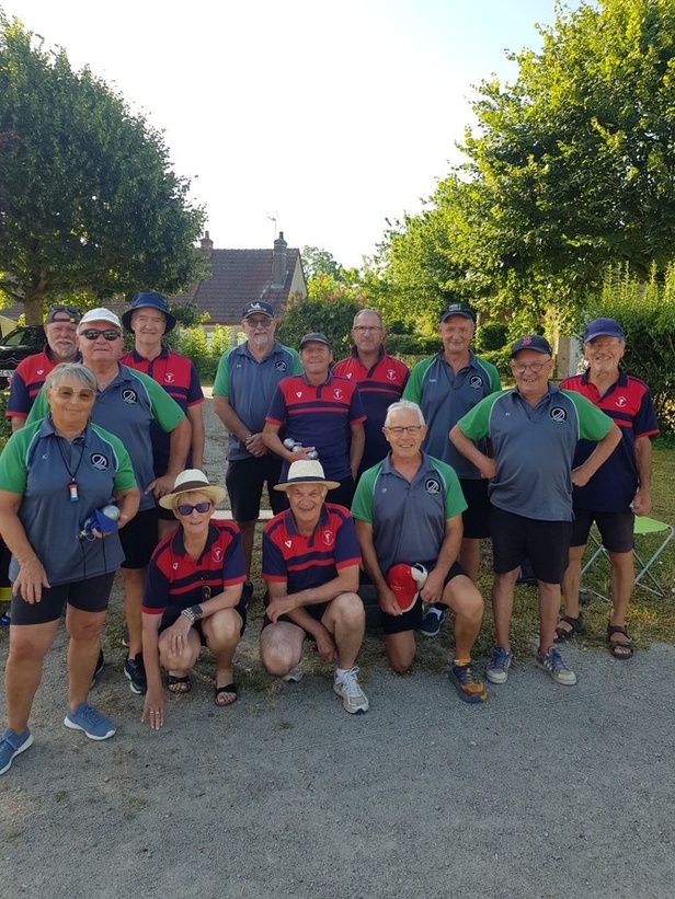 Les équipes de Cressange et de Domérat Les équipes de Cressange et de Domérat