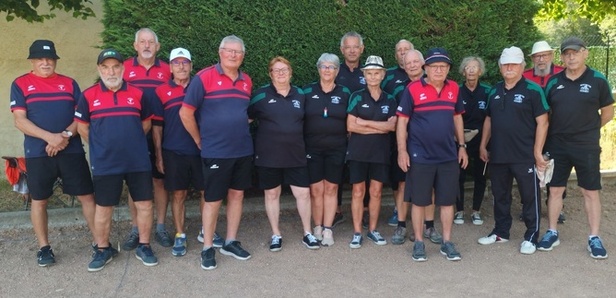 Les équipes de Domérat et de Montbéton Les équipes de Domérat et de Montbéton