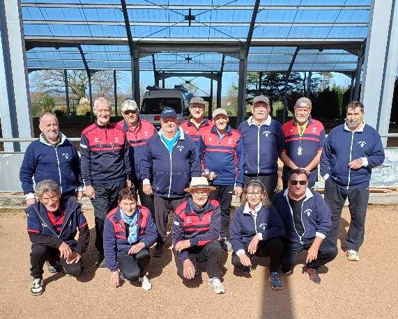 Les équipes de Domérat C et de Cusset D