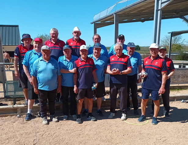 Les équipes de Garnat A et de Domérat D