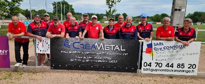 Les équipe de Neuilly le réal B et de Domérat C