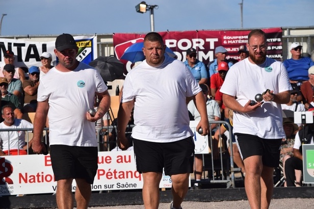 Finaliste à Chalon sur Saône 512 équipes Fredéric, David et Léo