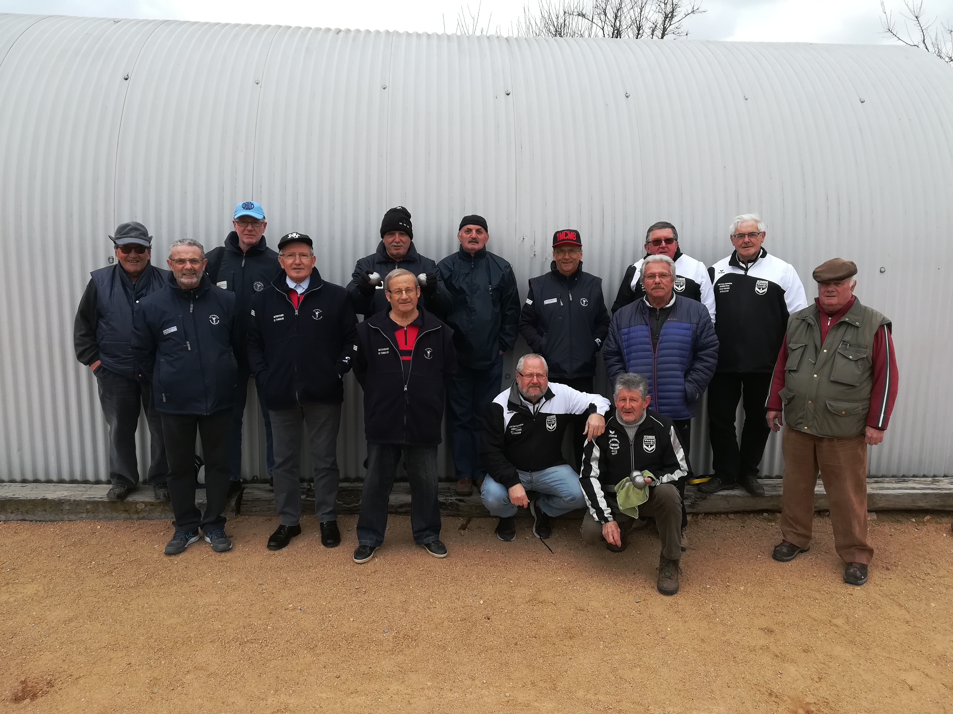 Les deux équipes DOMERAT et VENAS Les deux équipes DOMERAT et VENAS