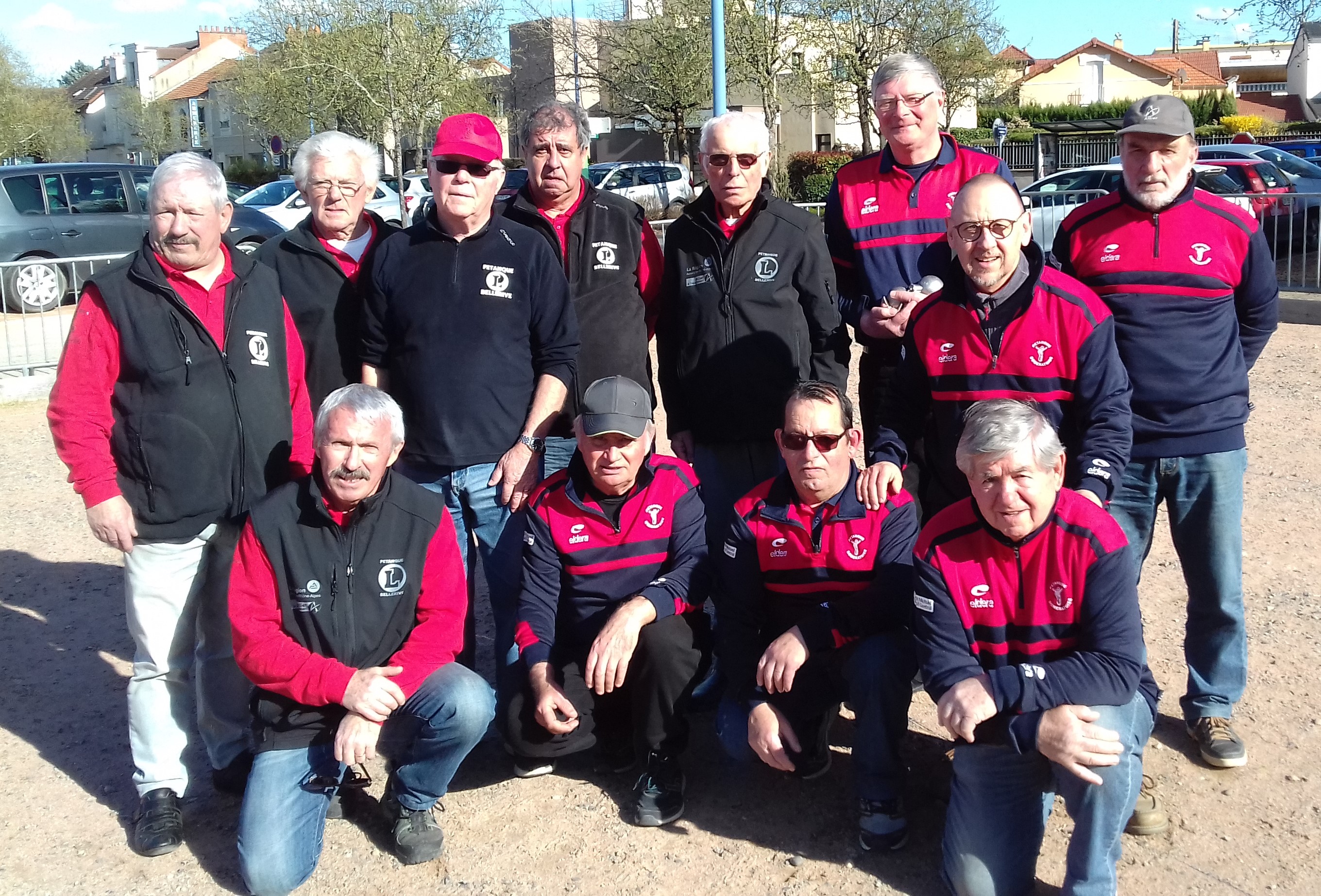 Les deux équipes: Bellerive B et Domérat B Les deux équipes: Bellerive B et Domérat B