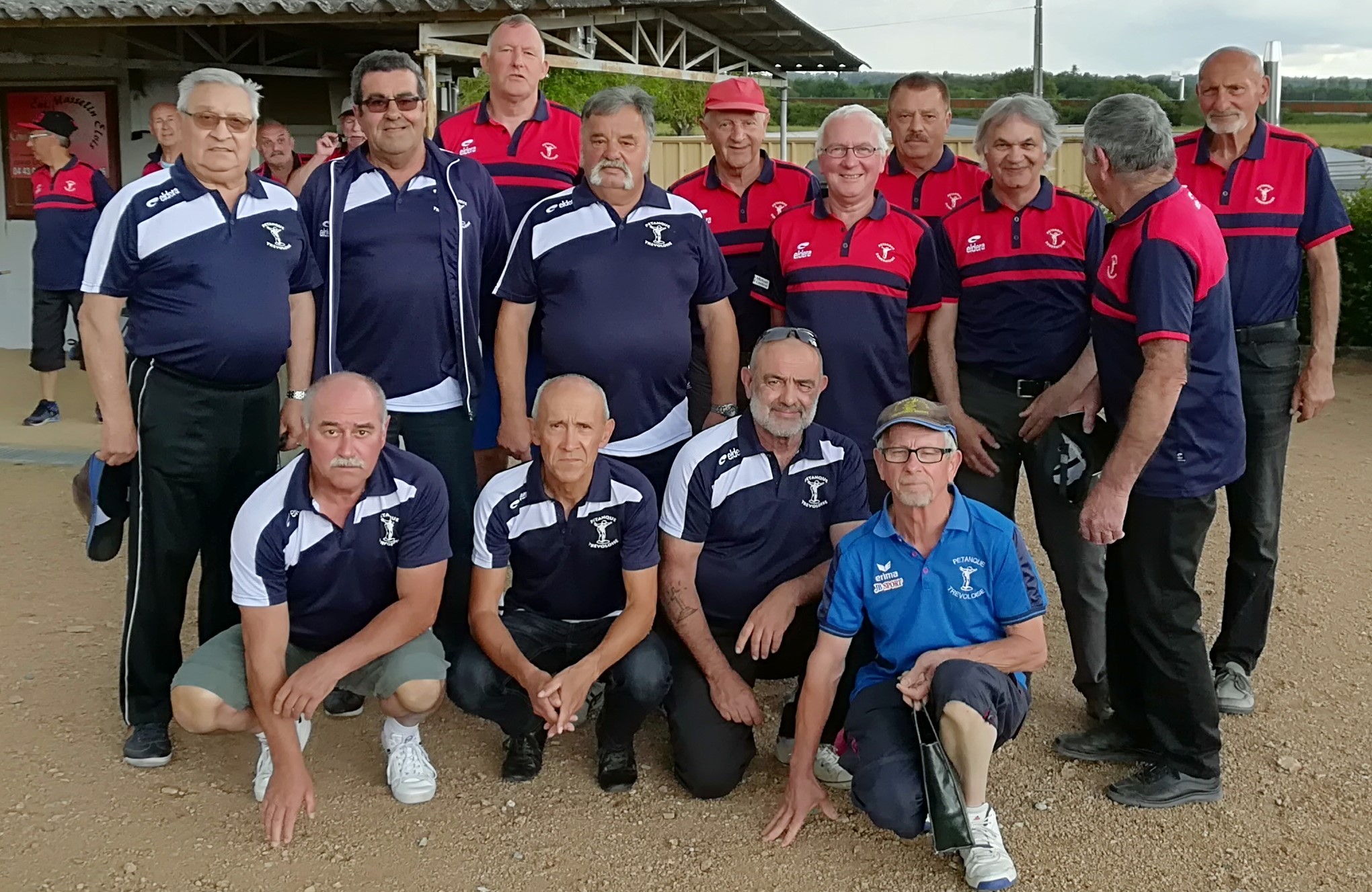 Les équipes de Domérat A et de Trévol Les équipes de Domérat A et de Trévol