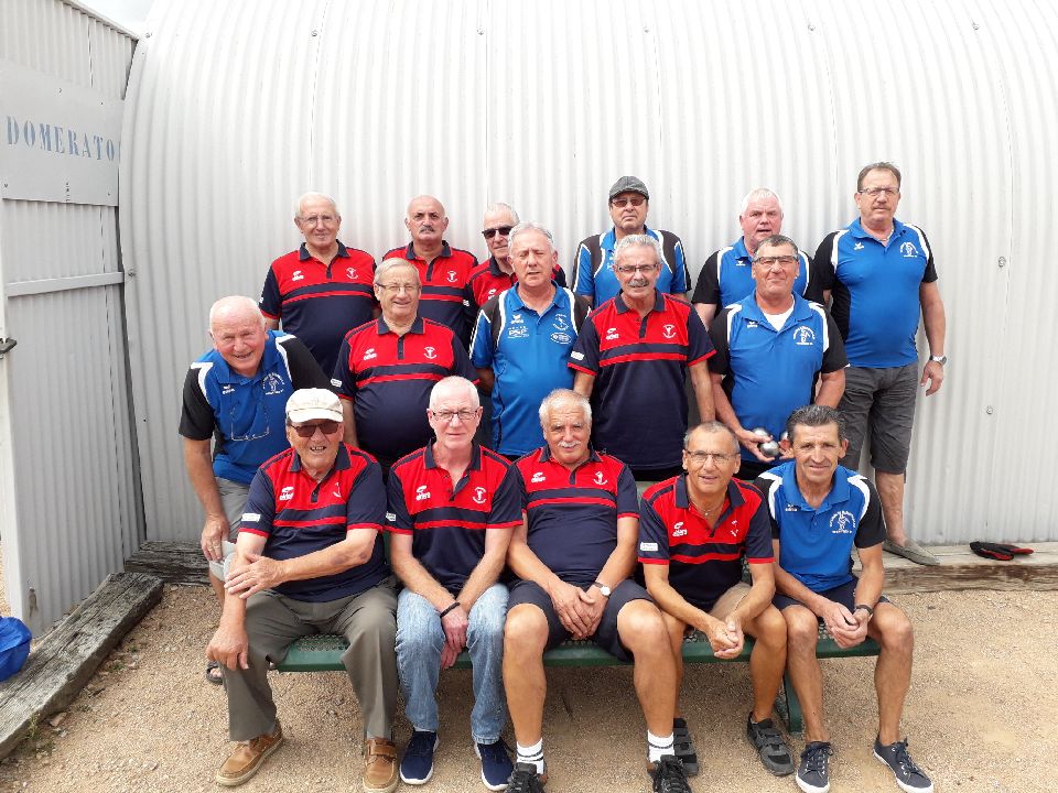 Les équipes de Domérat "C" et de Marmignolles "B" Les équipes de Domérat "C" et de Marmignolles "B"