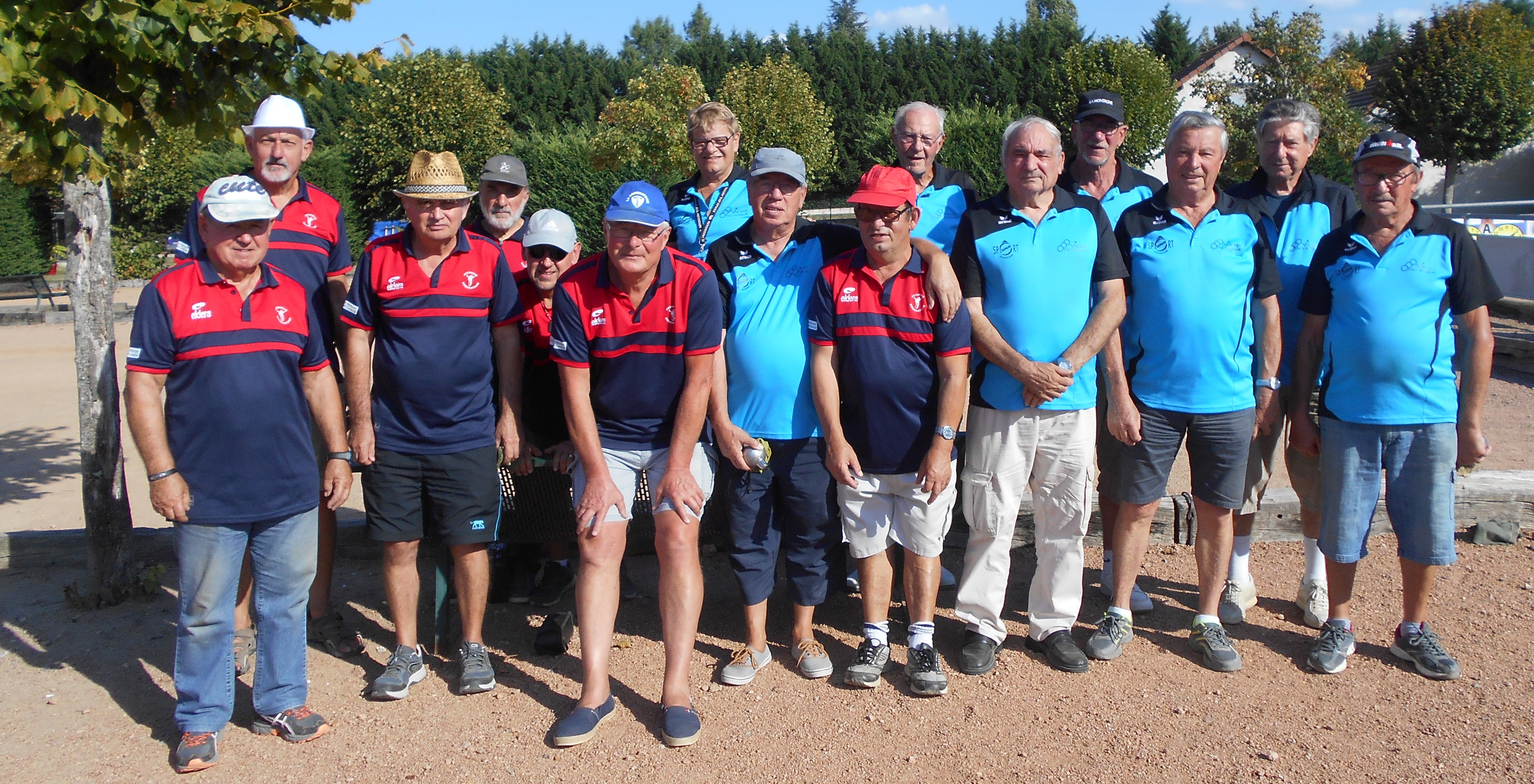 Les équipes de Domérat "B" et de Vichy "G" Les équipes de Domérat "B" et de Vichy "G"