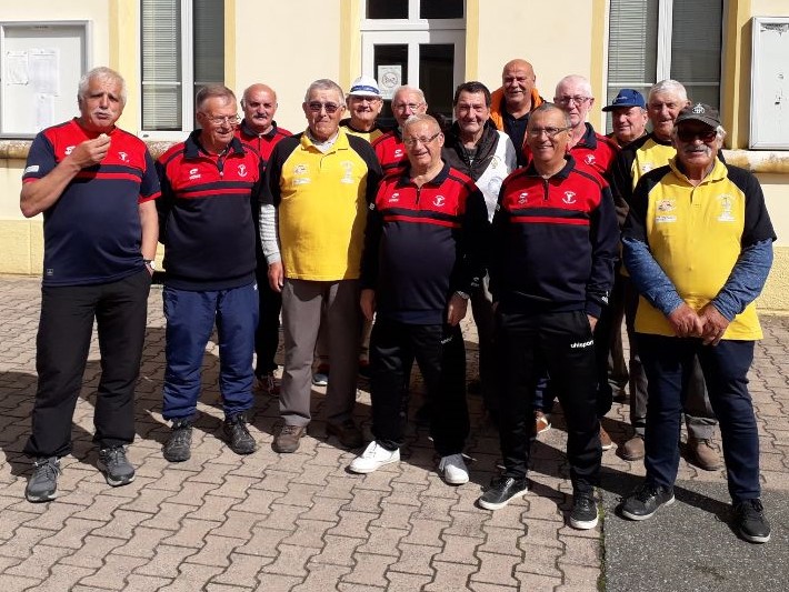 Les équipes de TRONGET et de DOMERAT Les équipes de TRONGET et de DOMERAT