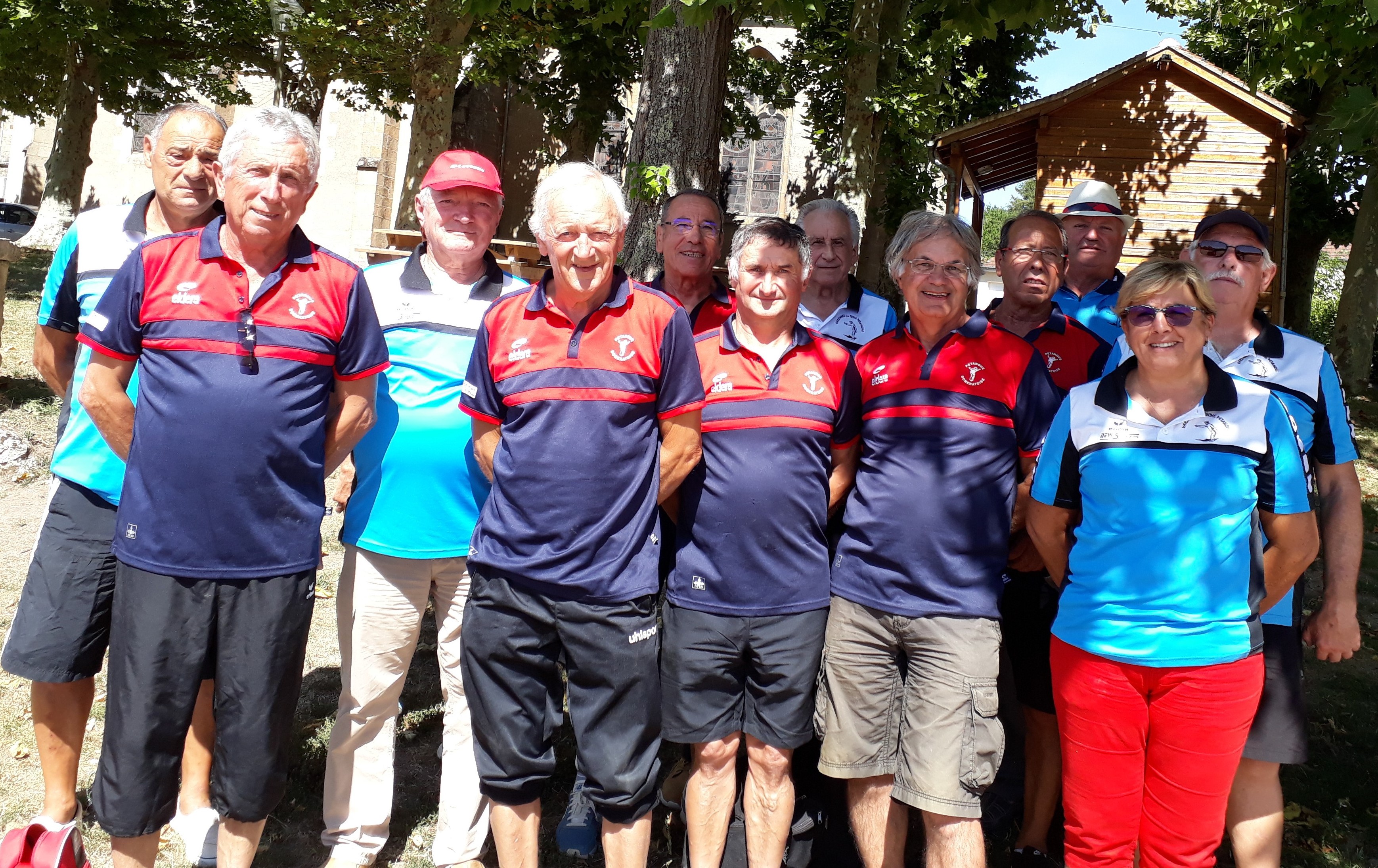 les équipes de Varenne/têche et de Domérat les équipes de Varenne/têche et de Domérat