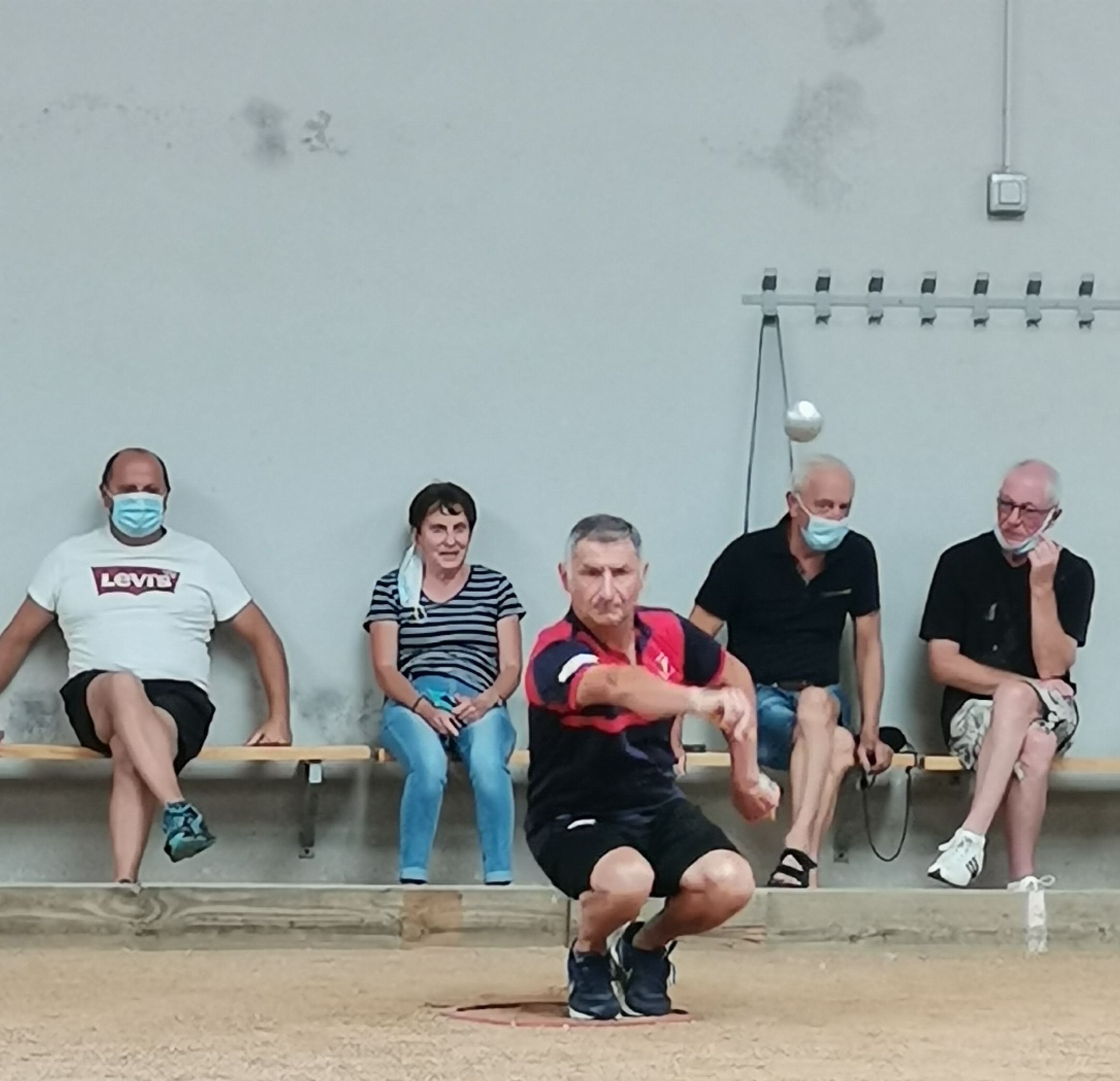 De l'application dans le geste de Christian CARAT. De l'application dans le geste de Christian CARAT.