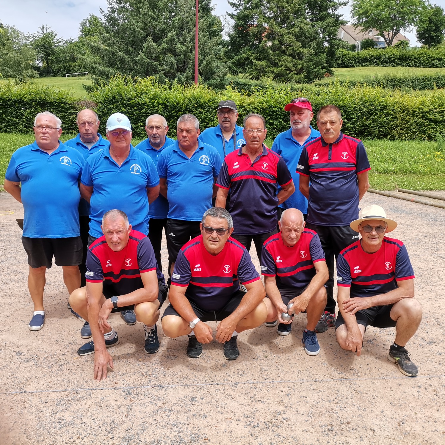 Les équipes de Marmignolles et de Domérat Les équipes de Marmignolles et de Domérat