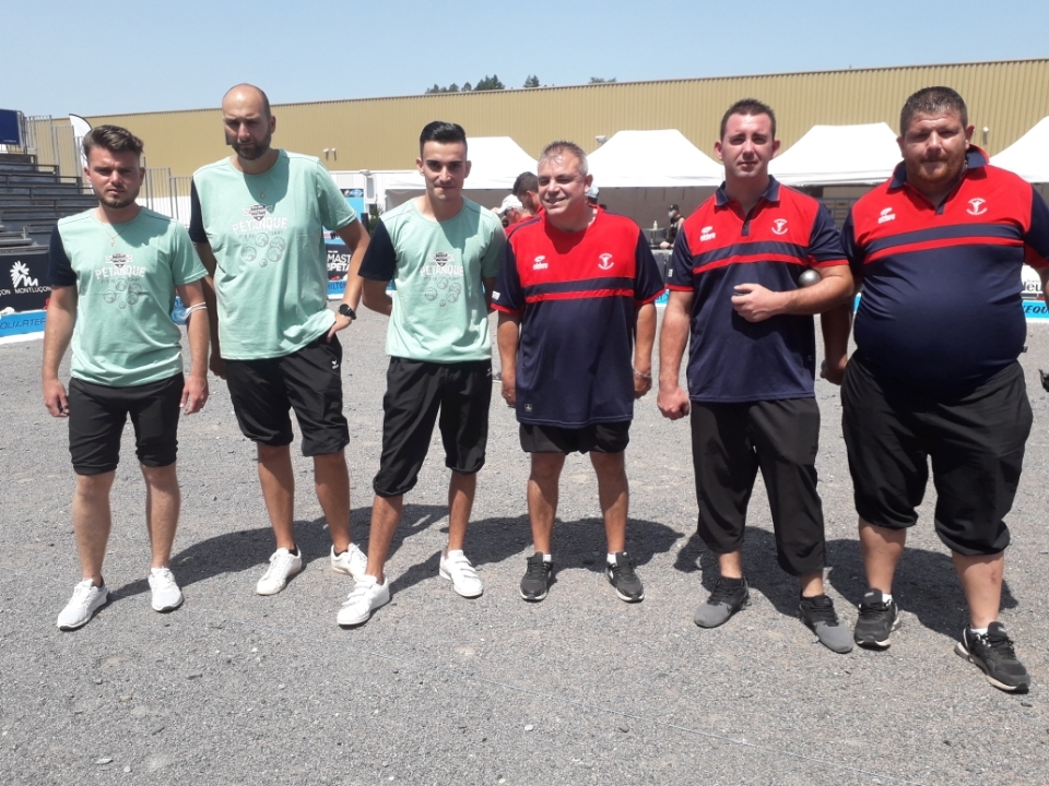 Les équipes de Domérat et Beulama Les équipes de Domérat et Beulama