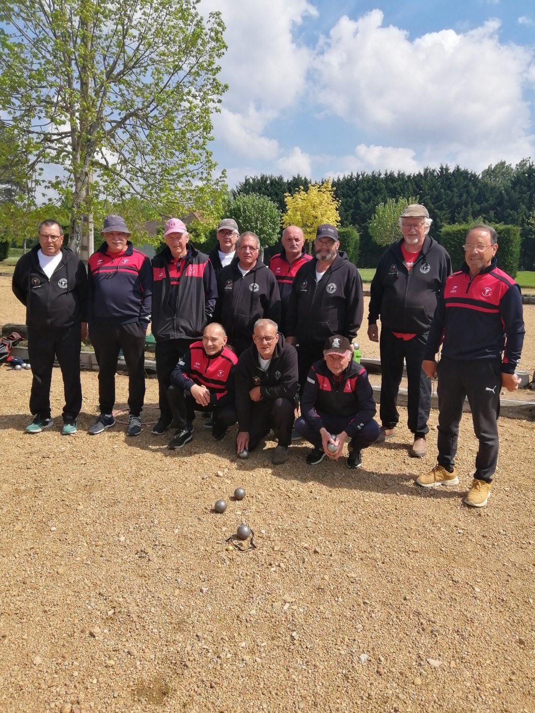 Les équipes de Domérat A et de Saint-Christophe A Les équipes de Domérat A et de Saint-Christophe A