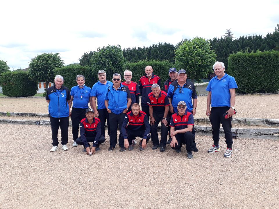 Les équipes de Domérat et de Rhue Les équipes de Domérat et de Rhue