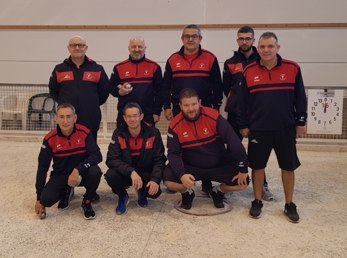 L'équipe de Domérat. L'équipe de Domérat.