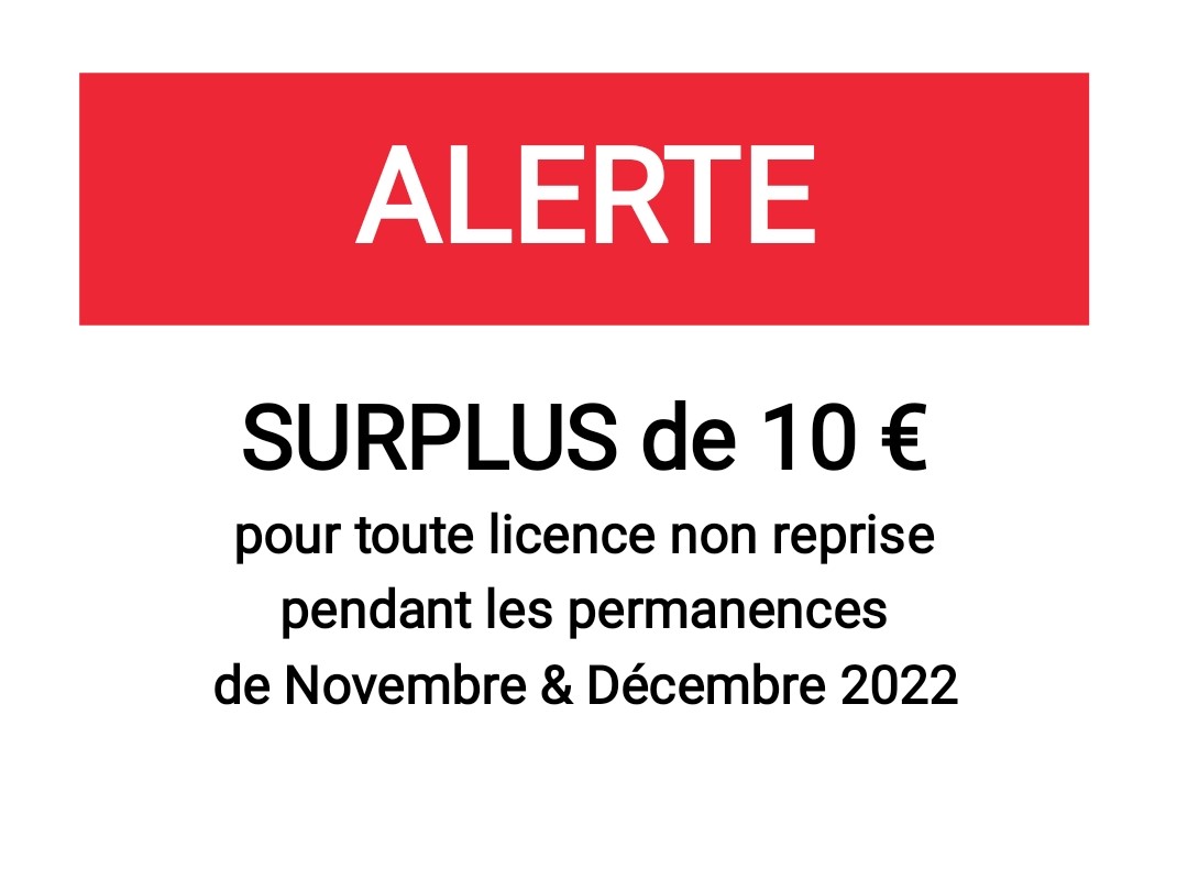 Informations club Informations club