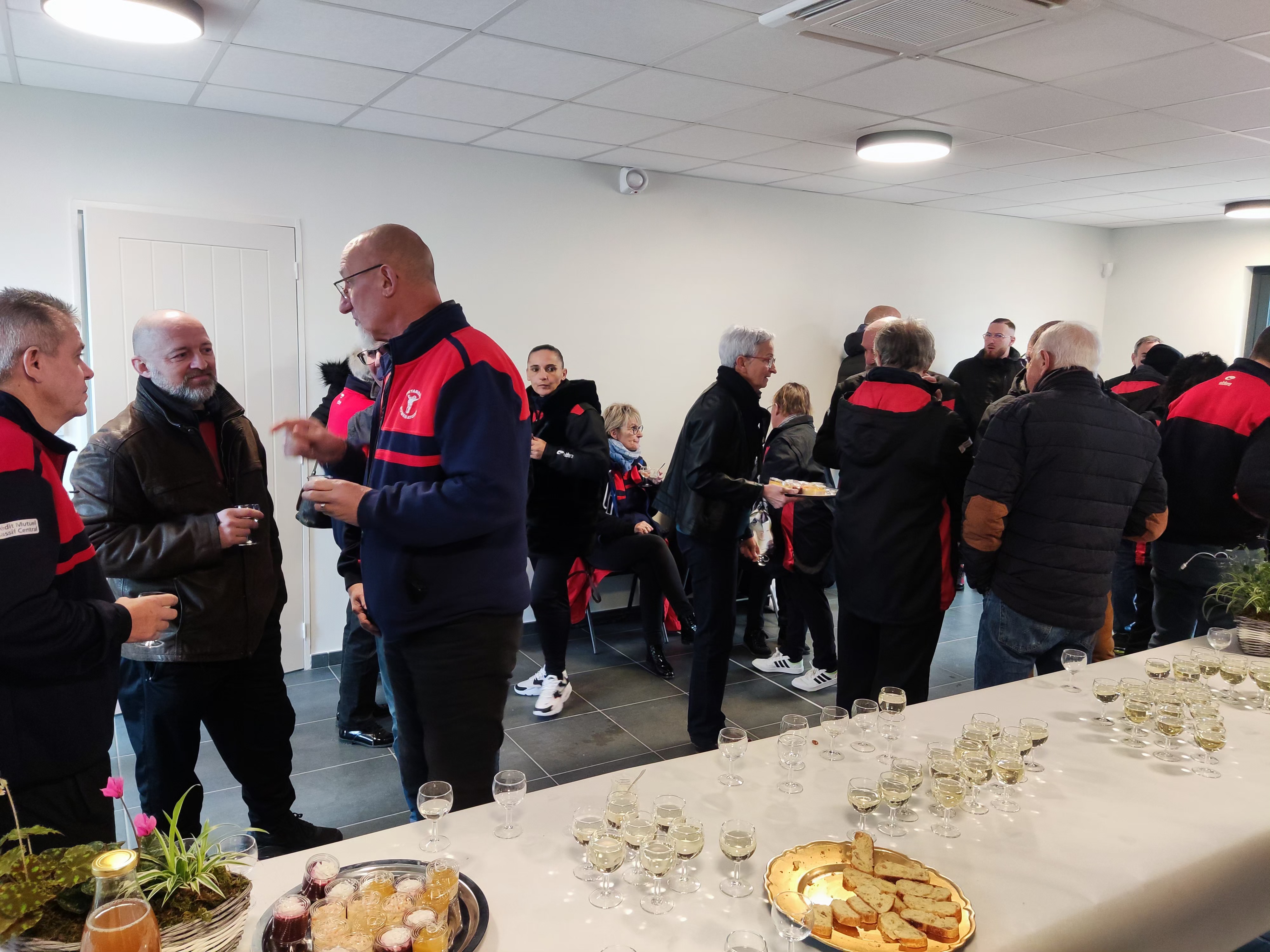 Une collation offerte par la Mairie