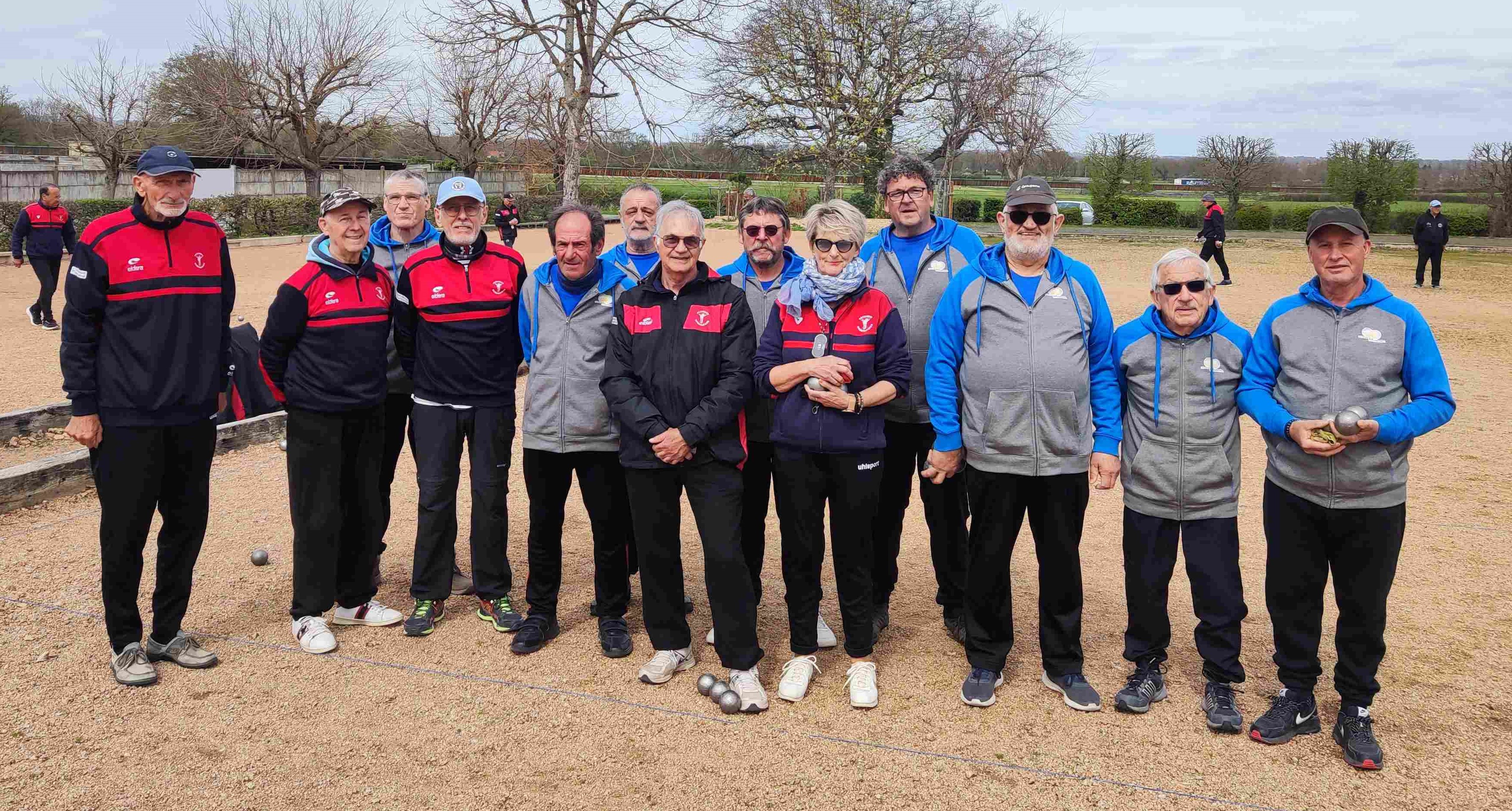 Les équipes de Domérat et de Moulins Les équipes de Domérat et de Moulins
