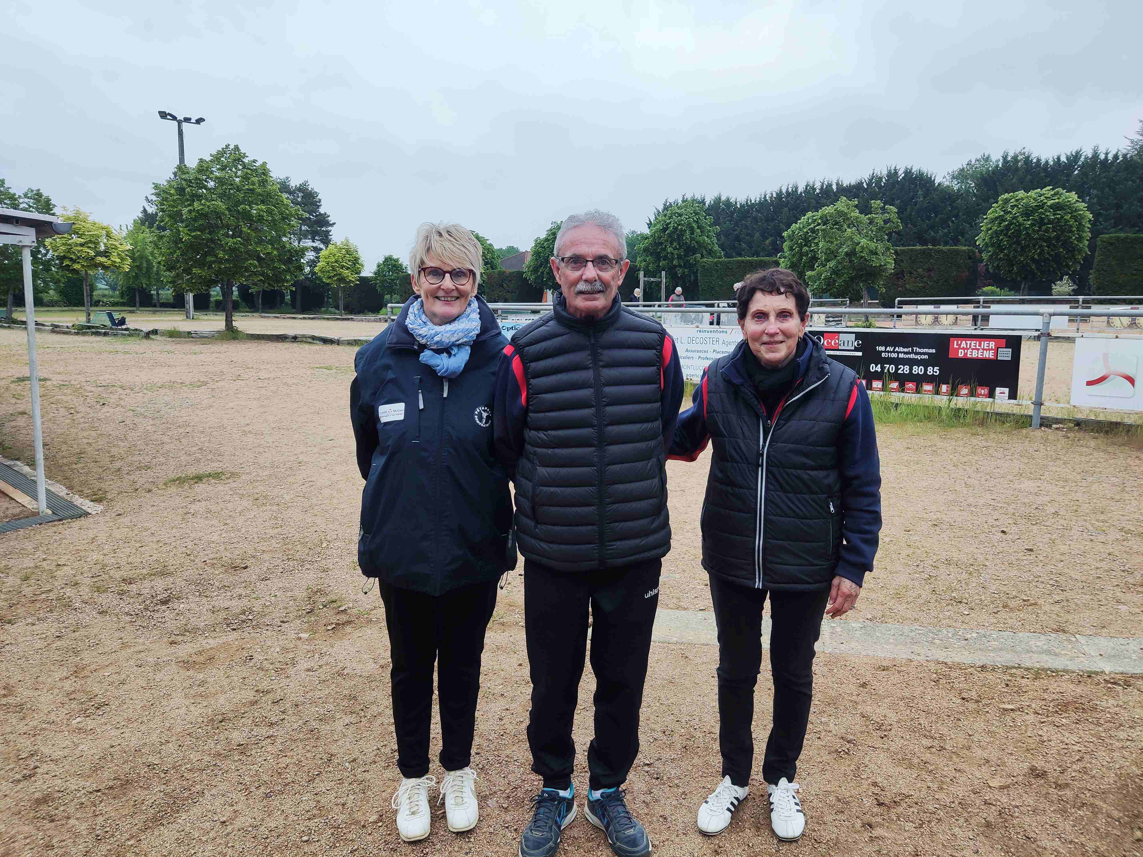 L'équipe victorieuse du concours "B"