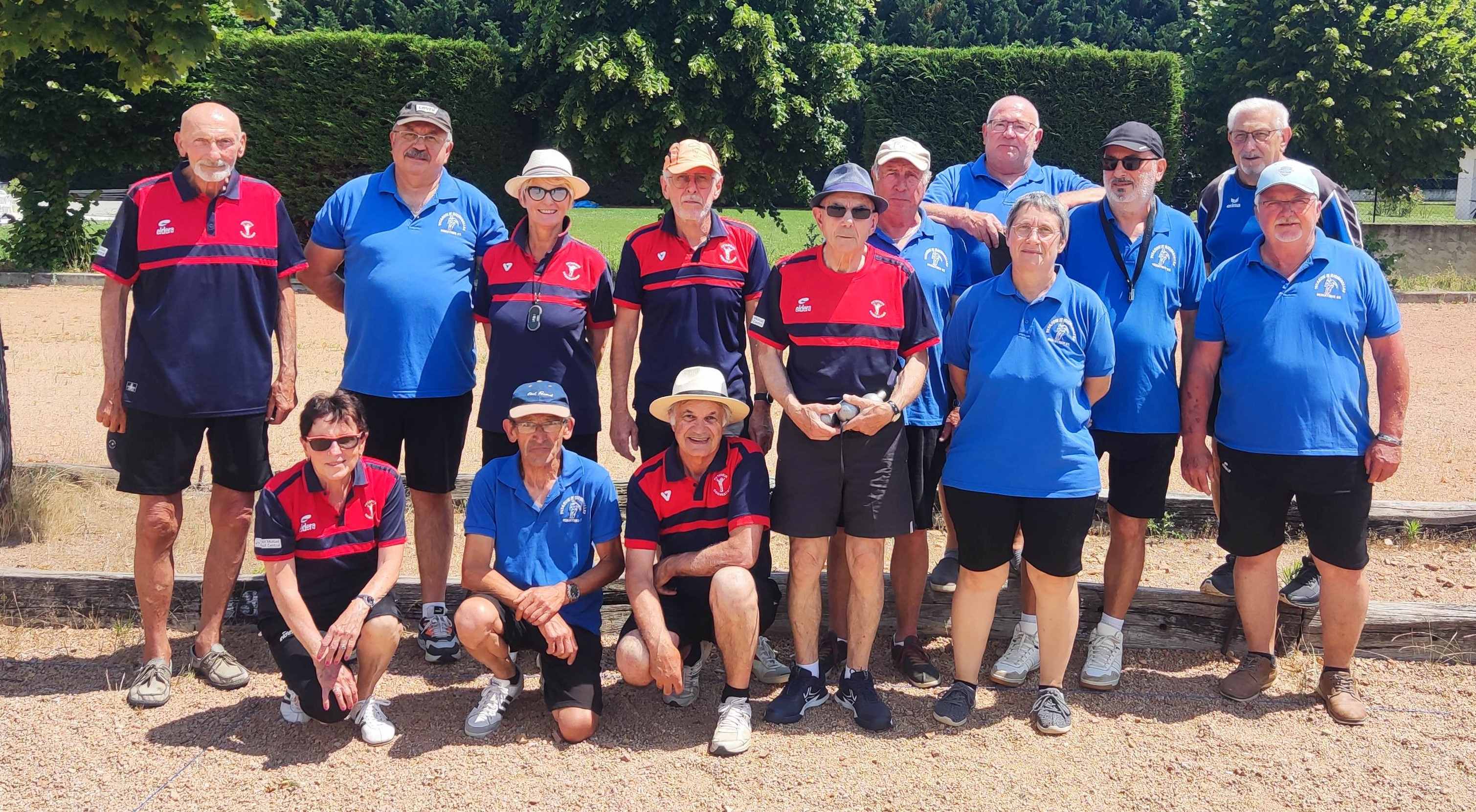 Les équipes de Domérat "C" et de Marmignolles Les équipes de Domérat "C" et de Marmignolles