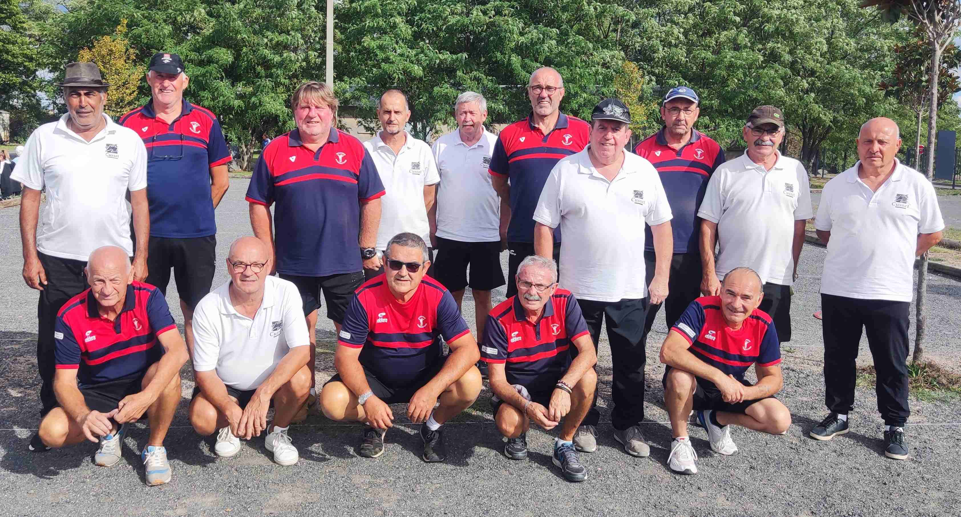 Les équipes de Cusset et de Domérat Les équipes de Cusset et de Domérat