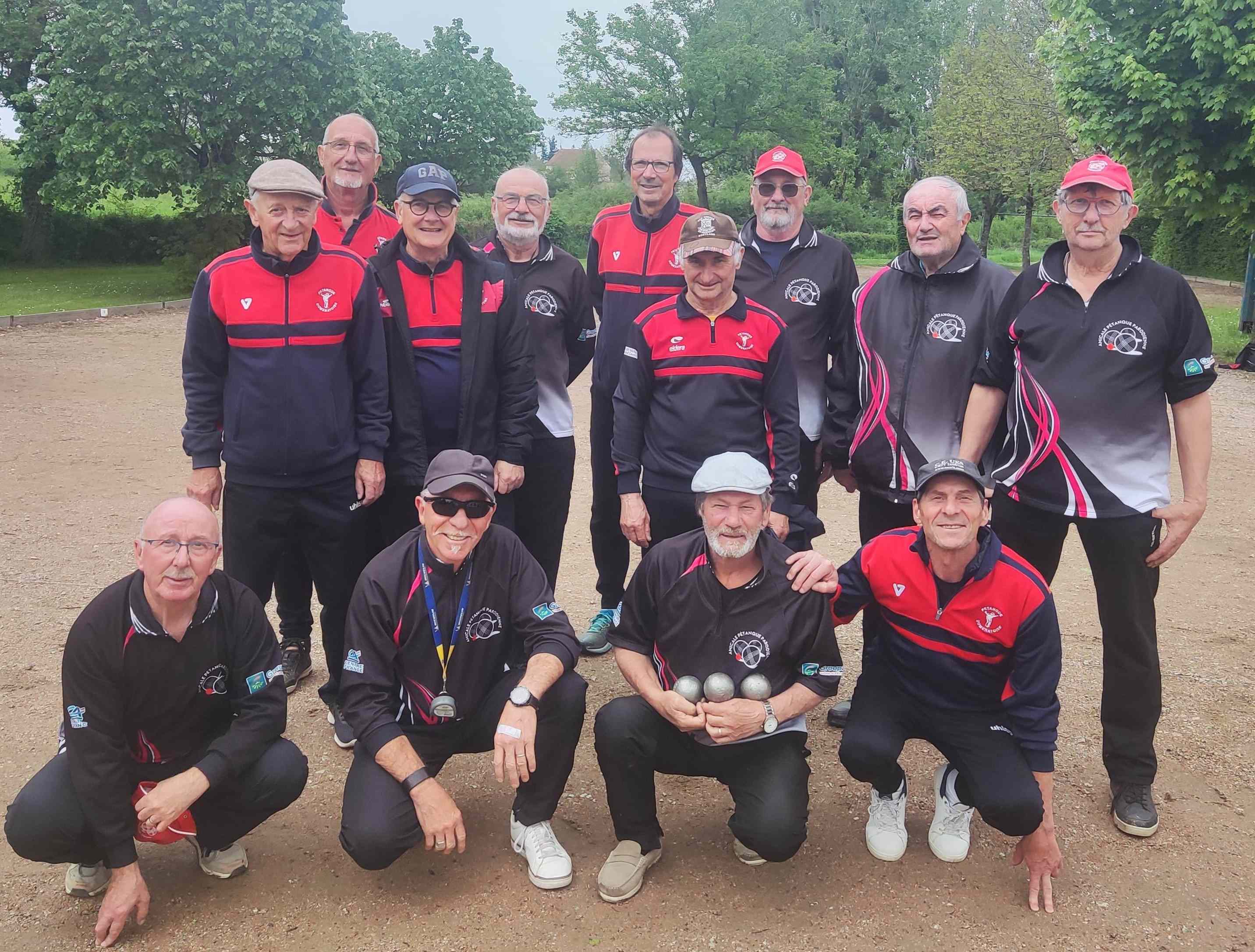 Les équipes de Paray sous Briailles et de Domérat B Les équipes de Paray sous Briailles et de Domérat B