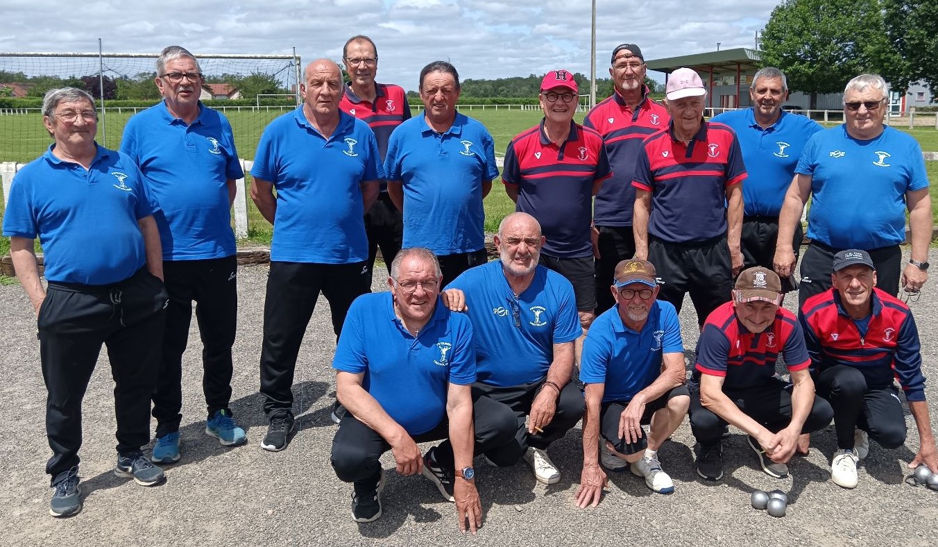 Les équipes de Trevol B et de Domérat B Les équipes de Trevol B et de Domérat B