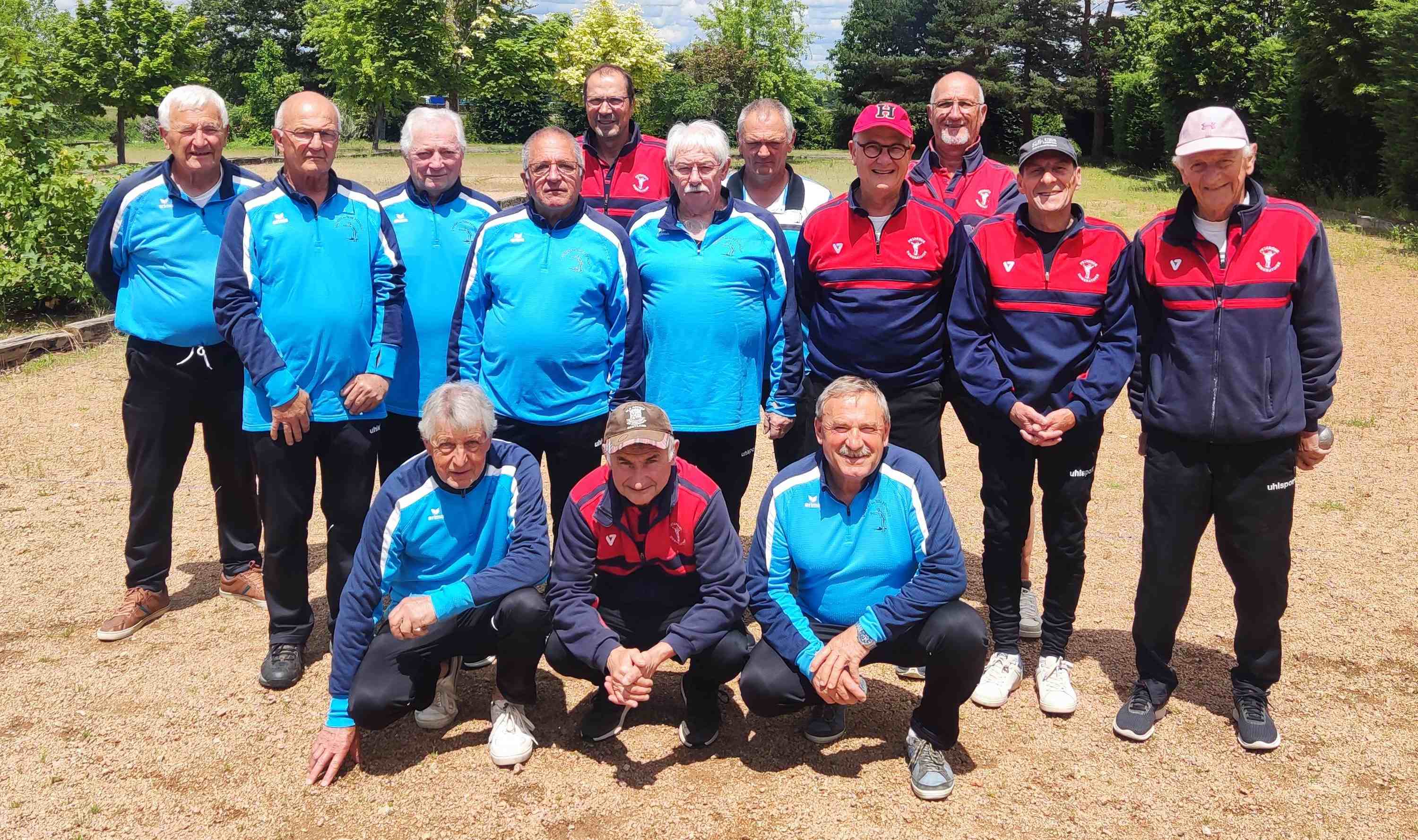 Les équipes de Domérat B et de Varennes/Teche Les équipes de Domérat B et de Varennes/Teche