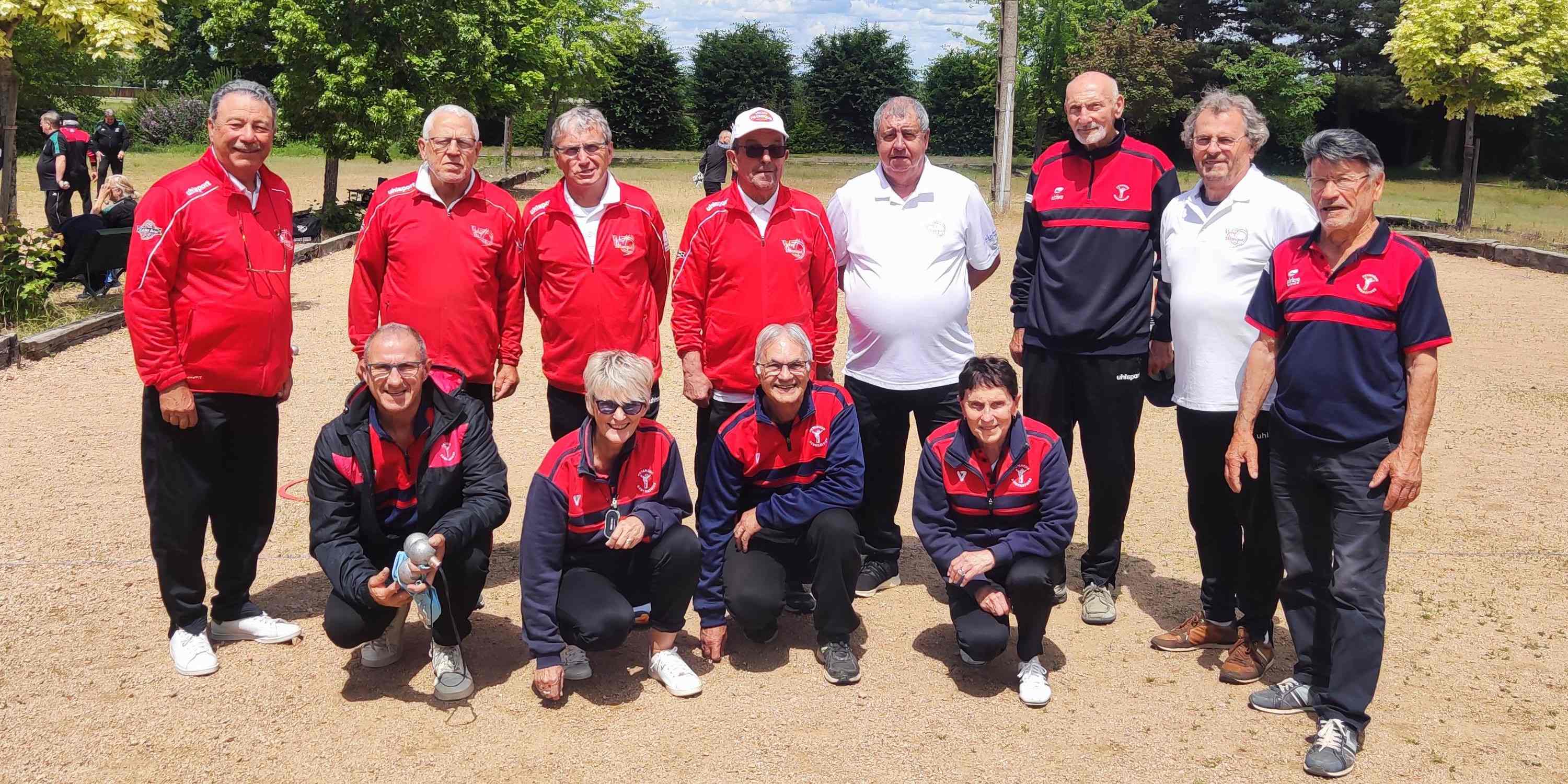Les équipes de Domérat C et de Vichy Les équipes de Domérat C et de Vichy