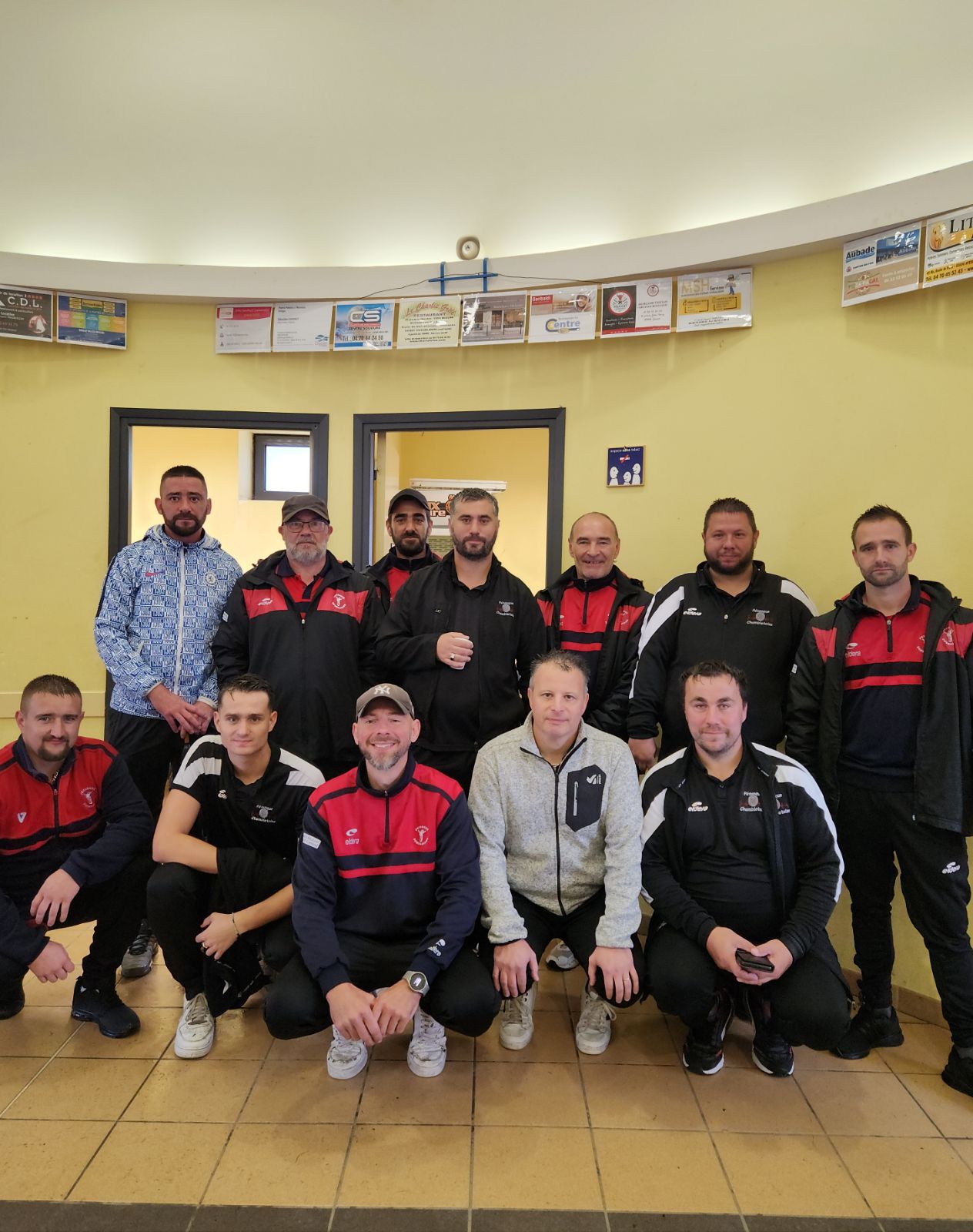 Les joueurs de Domérat et Chamblet Les joueurs de Domérat et Chamblet