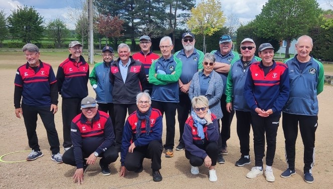 Les équipes de Domérat C et de Cressanges Les équipes de Domérat C et de Cressanges
