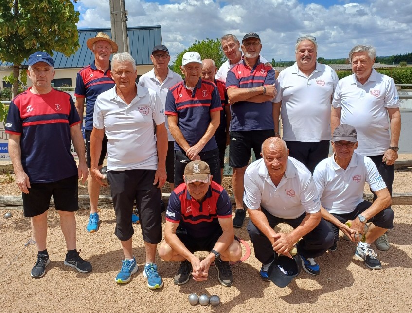 Les équipes de Domérat B et de Vichy A Les équipes de Domérat B et de Vichy A