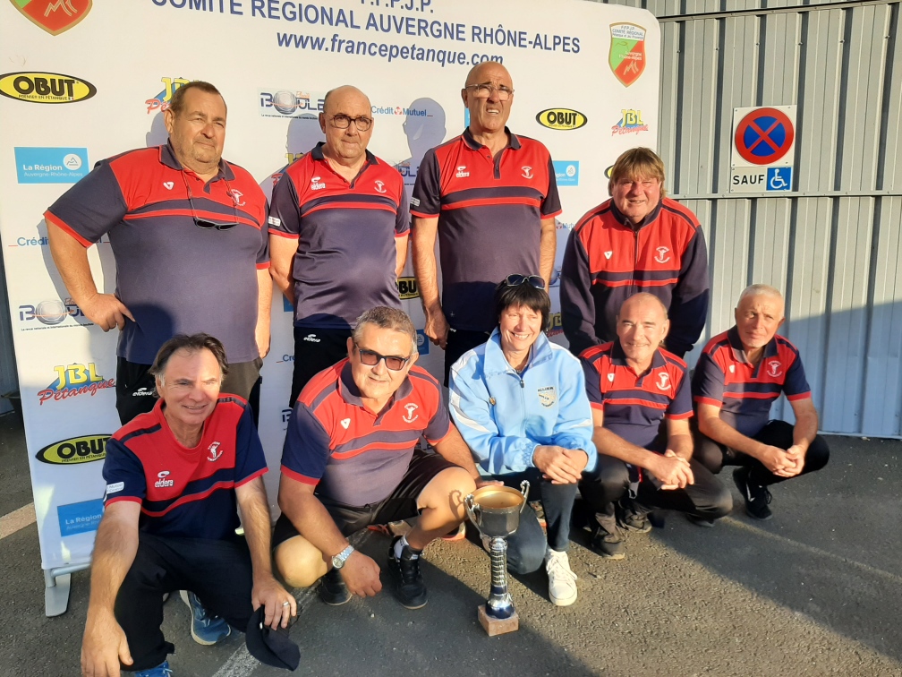 L'équipe Domératoise championne de l'édition 2025 CRC Auvergne