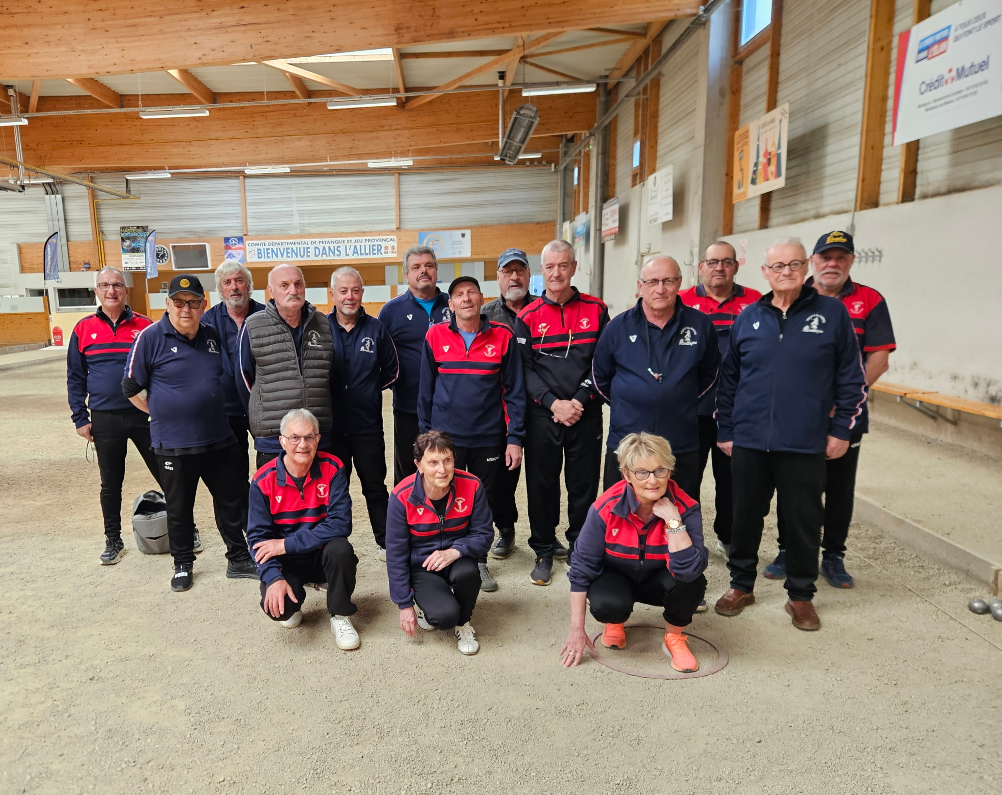 Les équipes des Marais C et de Domérat C Les équipes des Marais C et de Domérat C