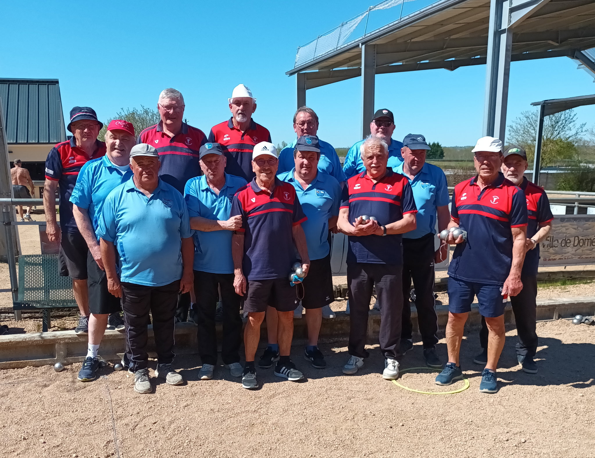 Les équipes de Garnat A et de Domérat D Les équipes de Garnat A et de Domérat D